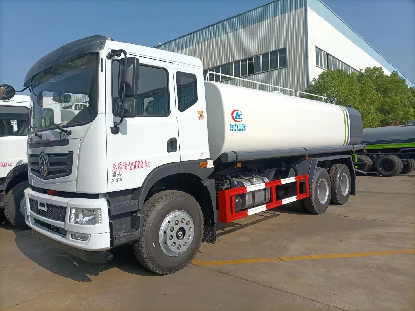 東風華神T5后雙橋灑水車